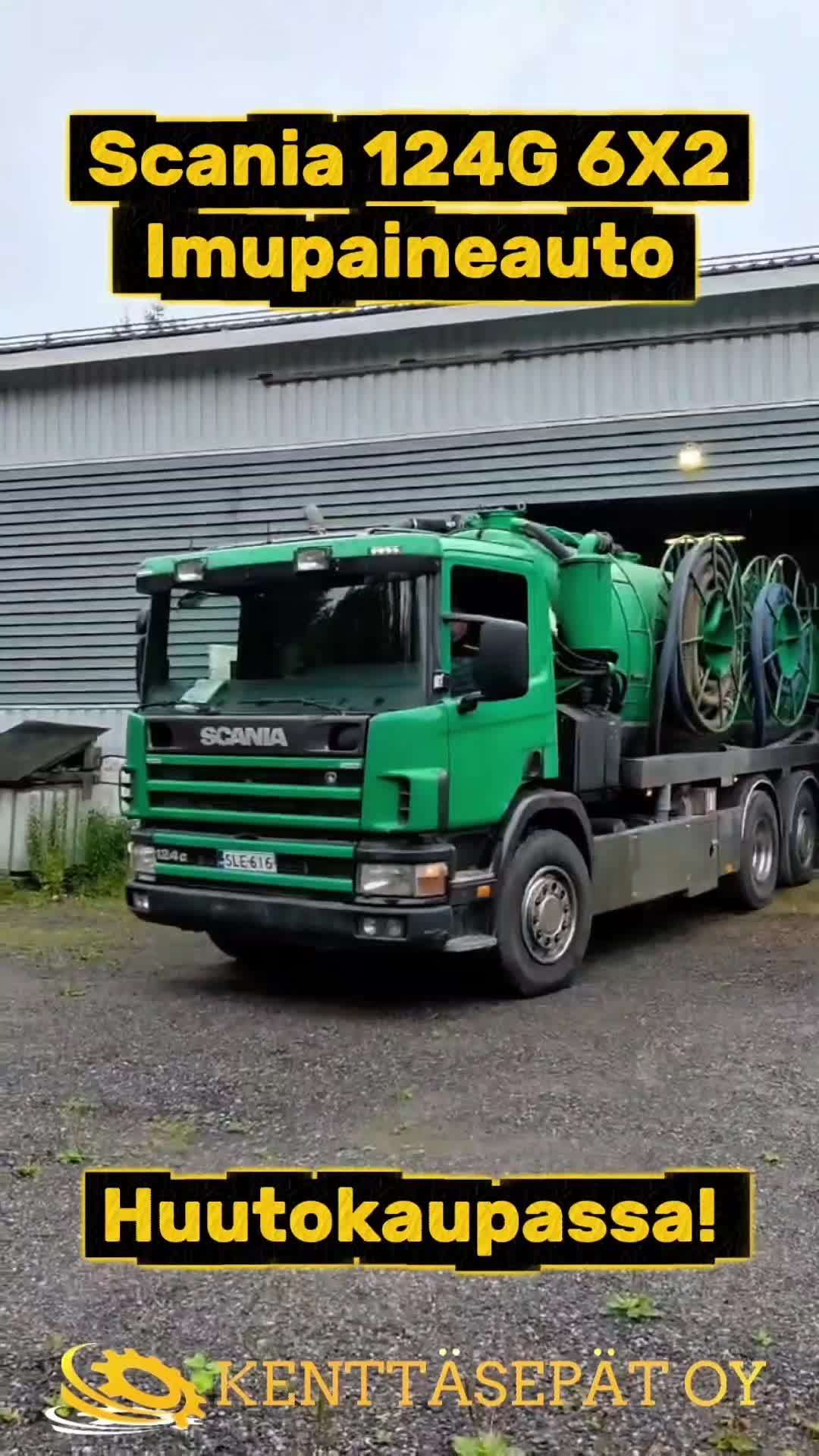 #Scania #kenttäsepät #myykoneesi #huutokaupat